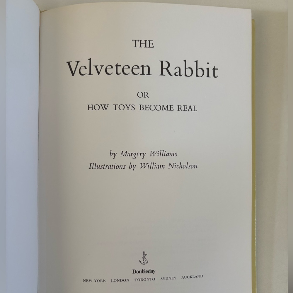 Two Vintage Velveteen Rabbit Books - Picture 4 of 8